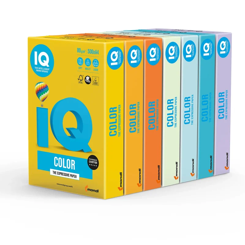 Mondi IQ Color Renkli Fotokopi Kağıdı