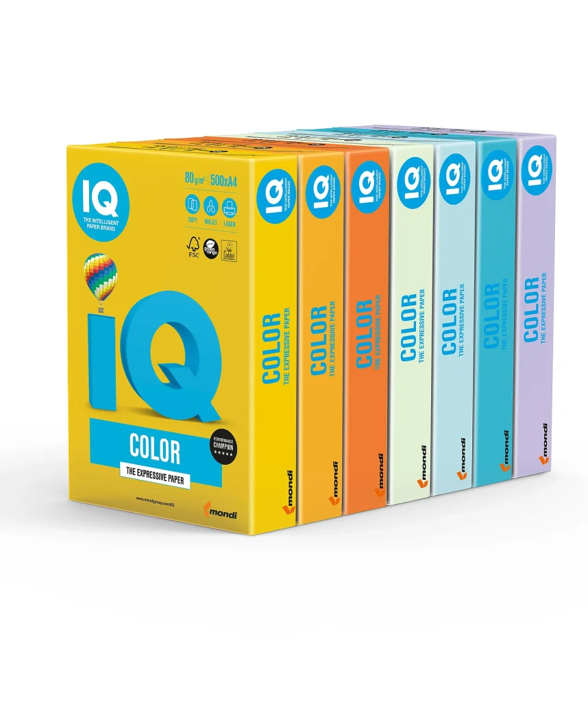 Mondi IQ Color Renkli Fotokopi Kağıdı