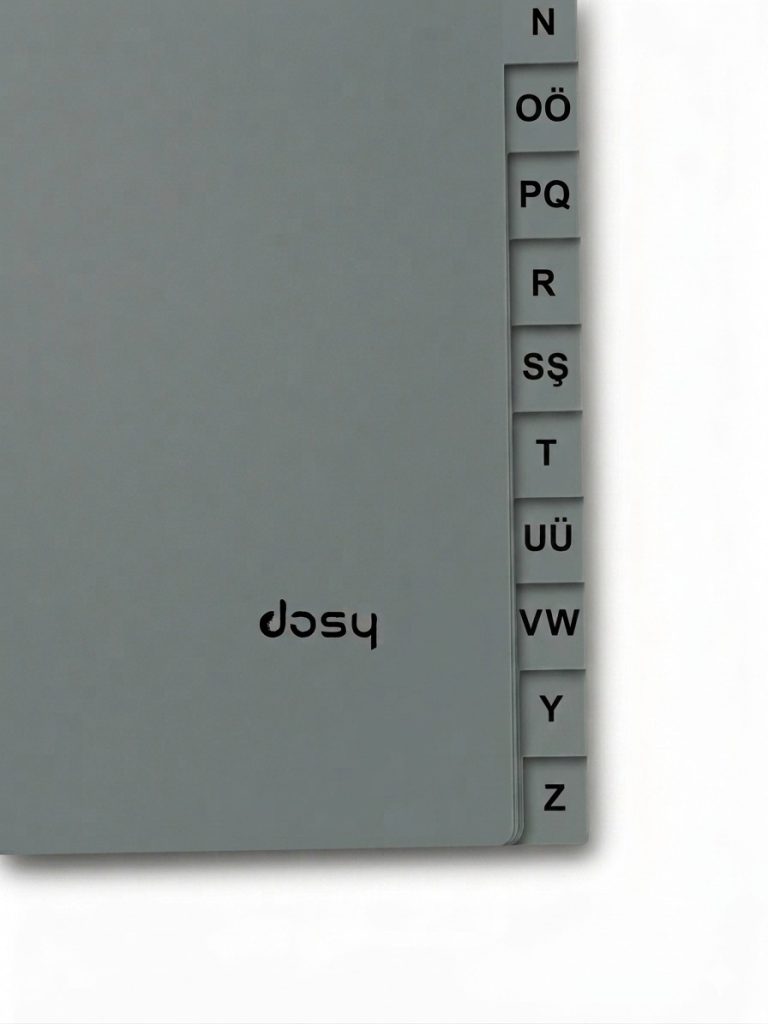 Dosy Plastik Seperatör Harfler (A-XYZ)