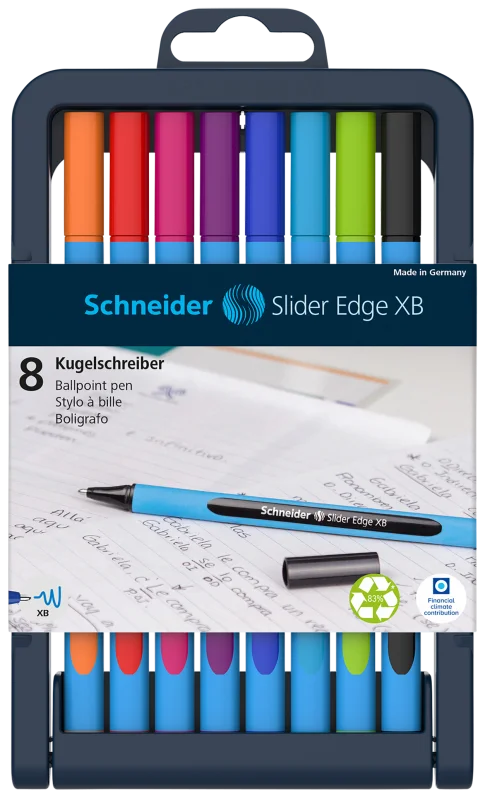 Schneider Slider Edge Tükenmez Kalem (8’li)