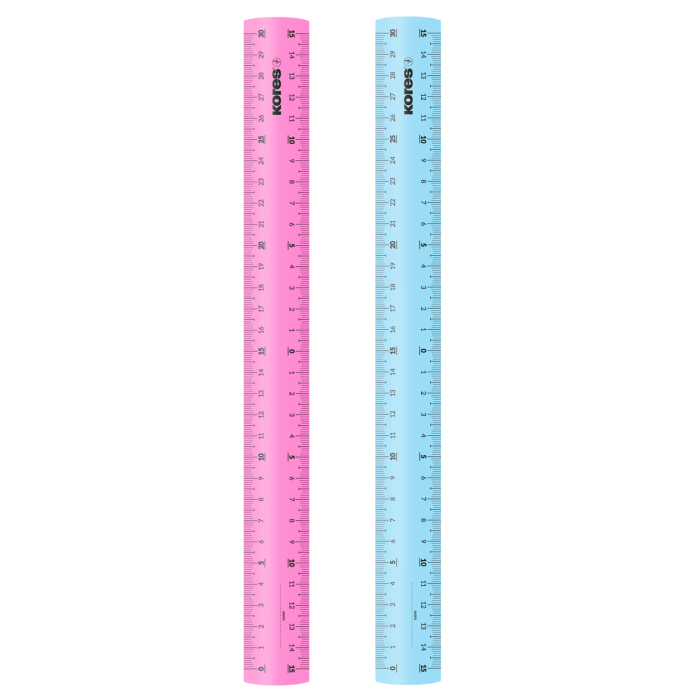 KORES Şeffaf Cetvel (30CM)